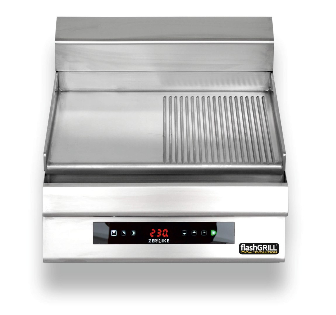 Energooszczędna płyta grillowa Zernike GE5060D1C - widok z przodu